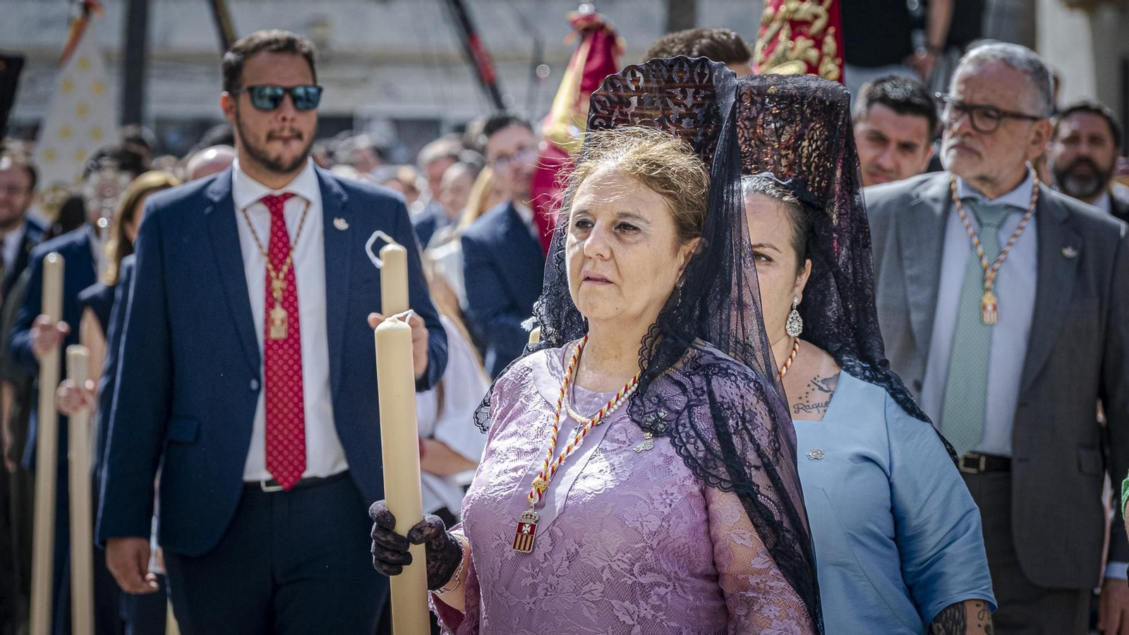 Búscate entre las imágenes del Domingo de Corpus en Cádiz