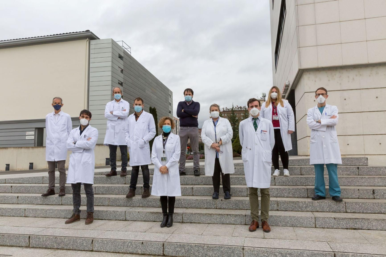 Investigadores del Cima y de la Clínica Universidad de Navarra que participan en el estudio.