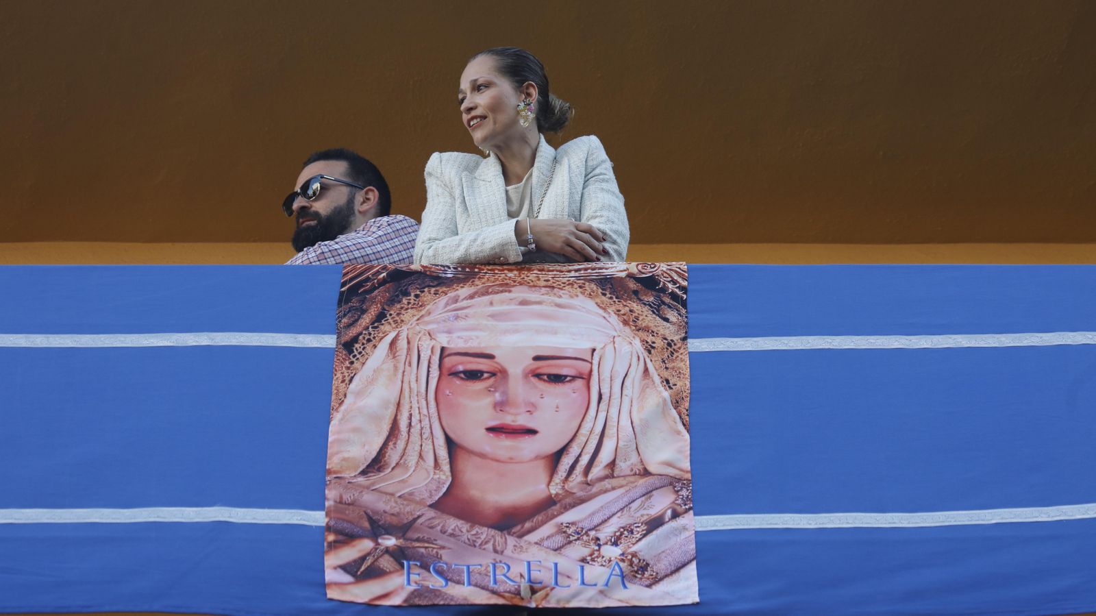 Fotos del Domingo de Ramos  en La Línea: Sagrada Flagelación y María Santísima de la Estrella
