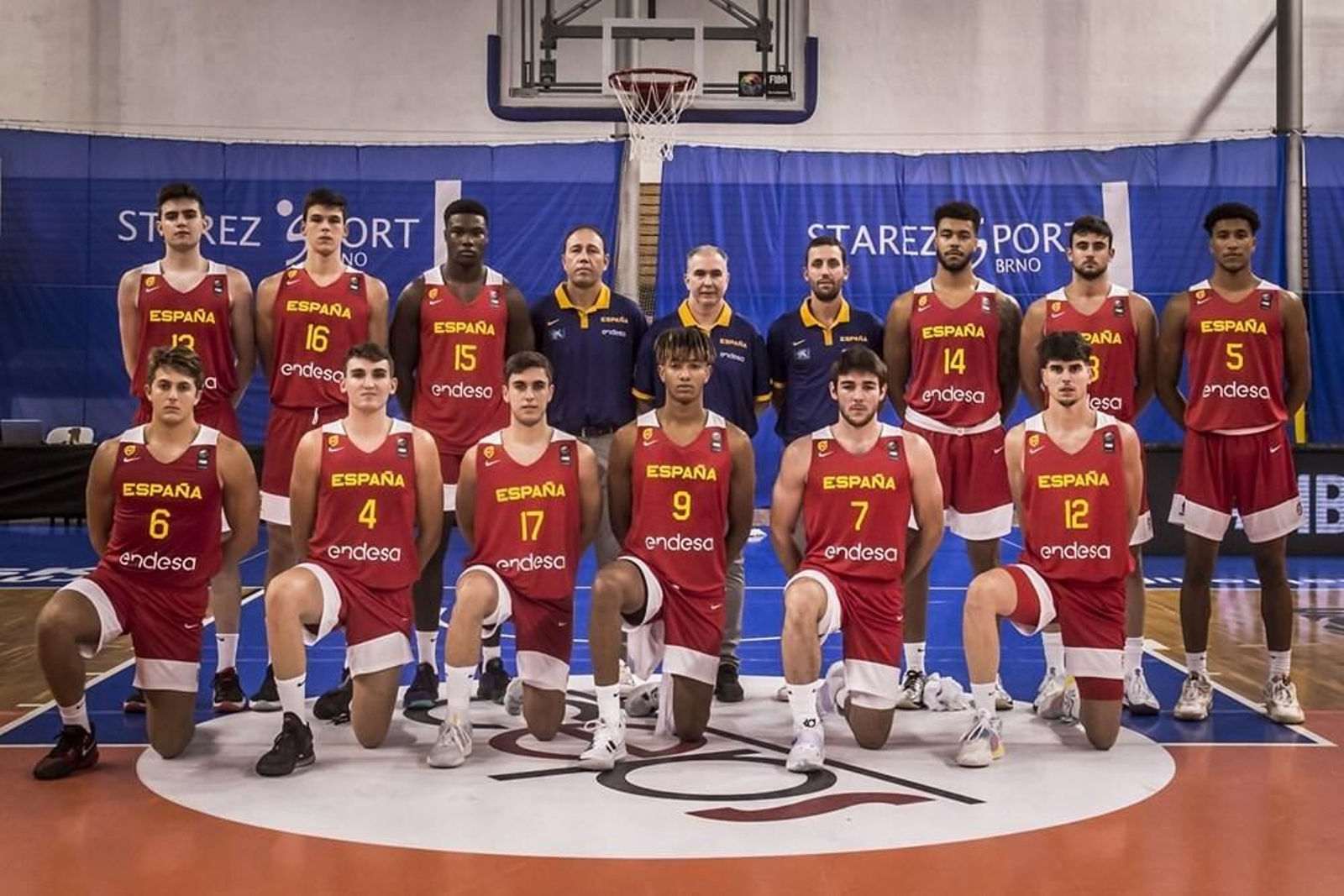 Fotos: los cinco 'malagueños' con España sub 20 en Brno