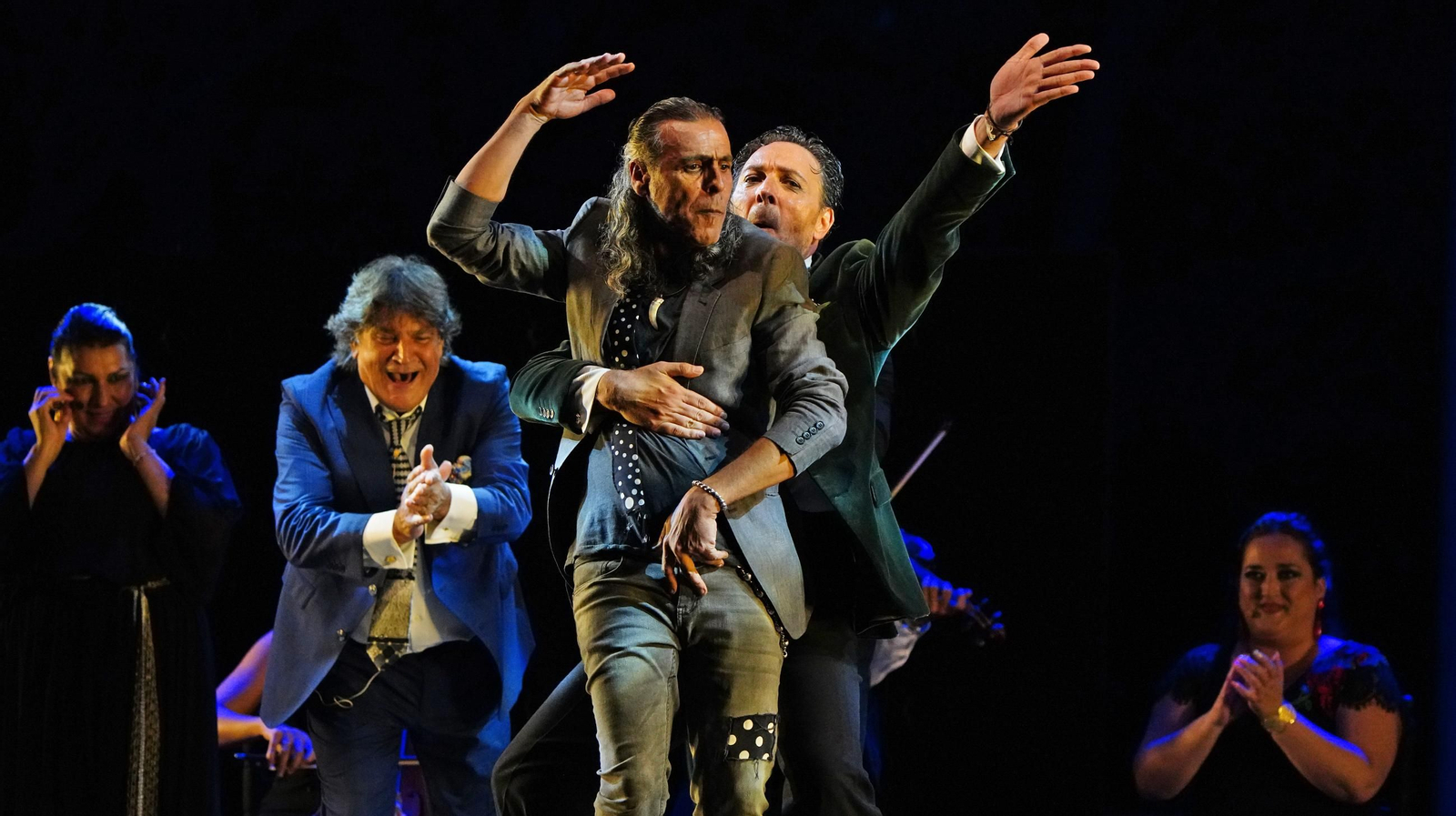 Noche mágica para cerrar la Fiesta de la Bulería de Jerez