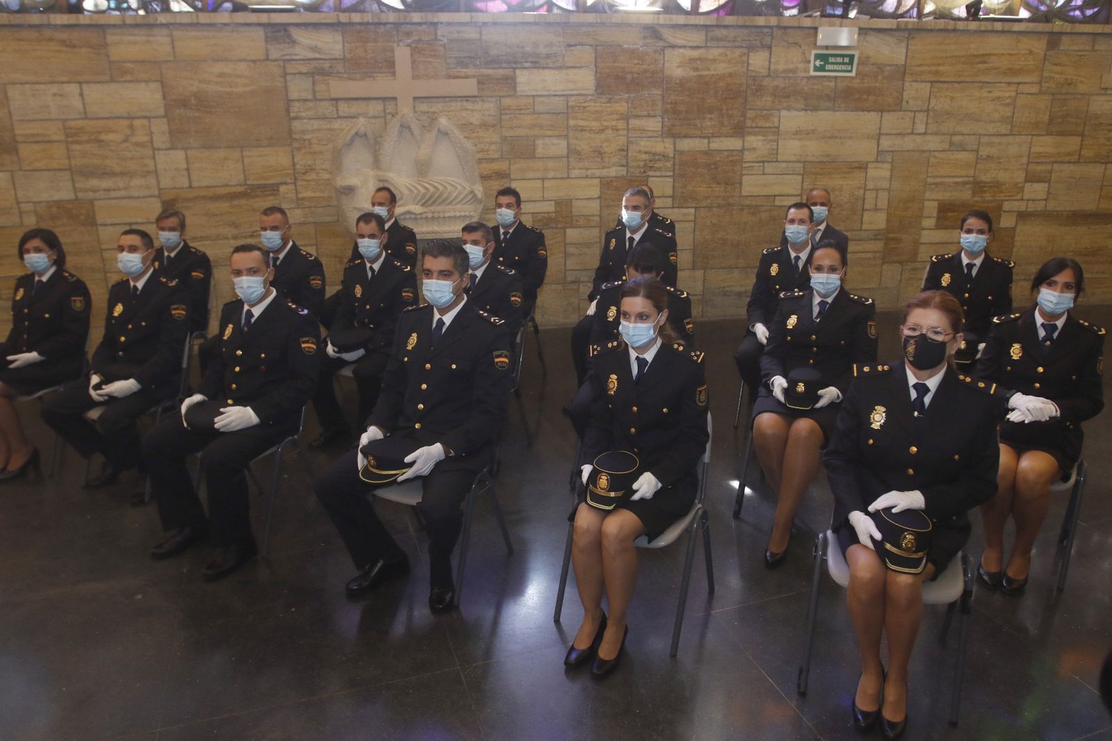 Celebración del Día de la Policía Nacional, en imágenes.