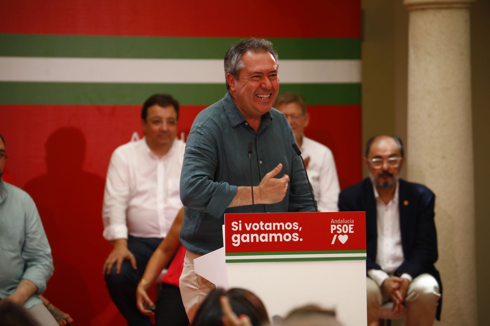 Elecciones Andalucía: La visita de los barones del PSOE en Córdoba, en imágenes