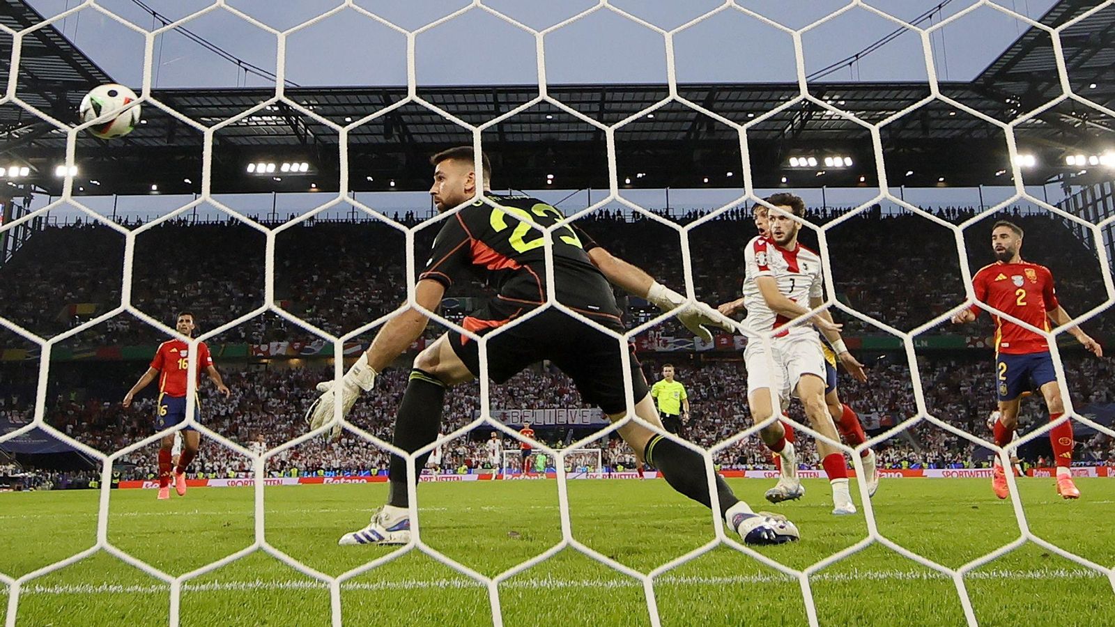 Las mejores fotos de la goleada de España a Georgia