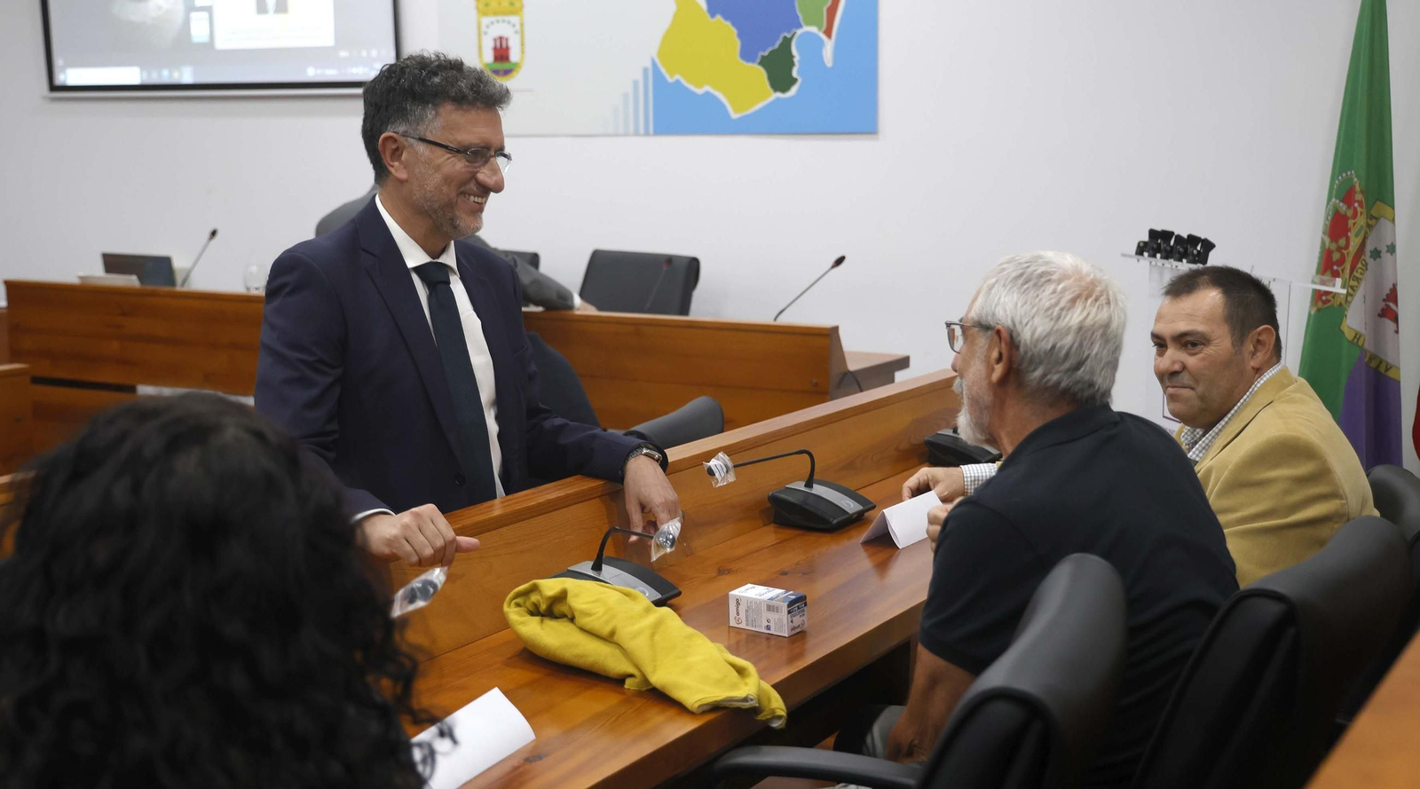 Las fotos del homenaje a Antonio Torremocha en la Mancomunidad