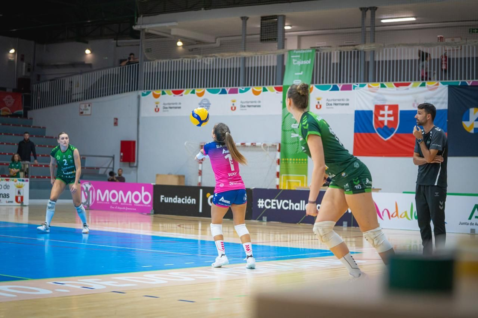 Las fotos del Fundación Cajasol Andalucía-Slovan Bratislava