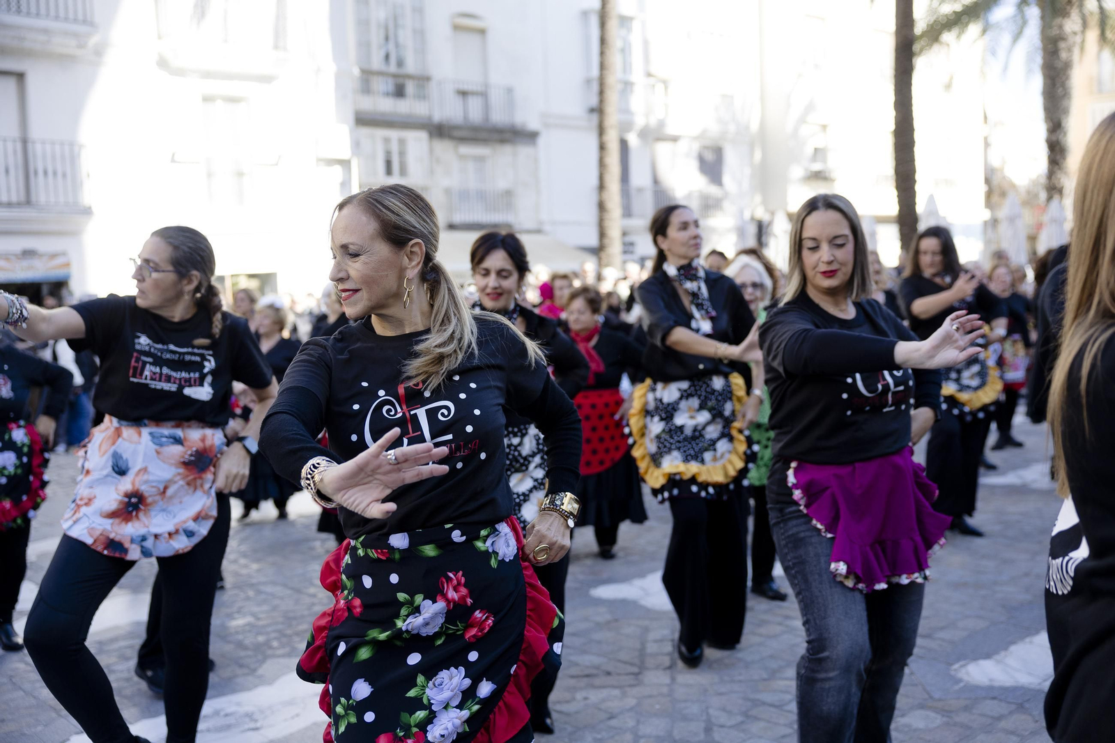 Búscate en las imágenes del flashmob del Día del Flamenco