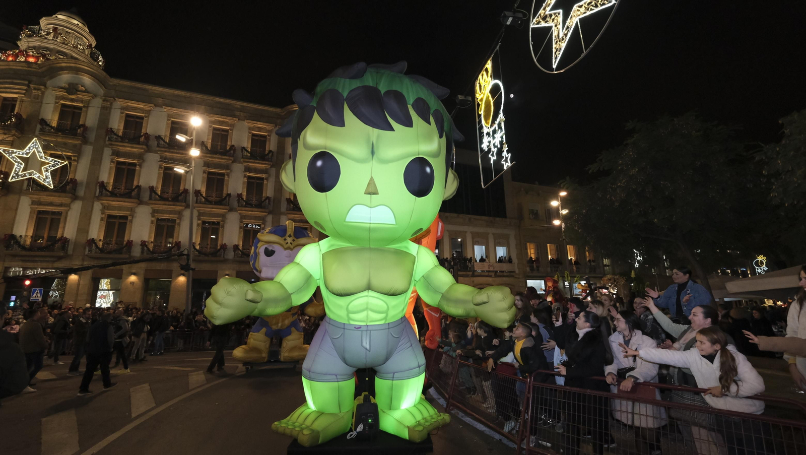 Imágenes de la Cabalgata de los Reyes Magos en Almería