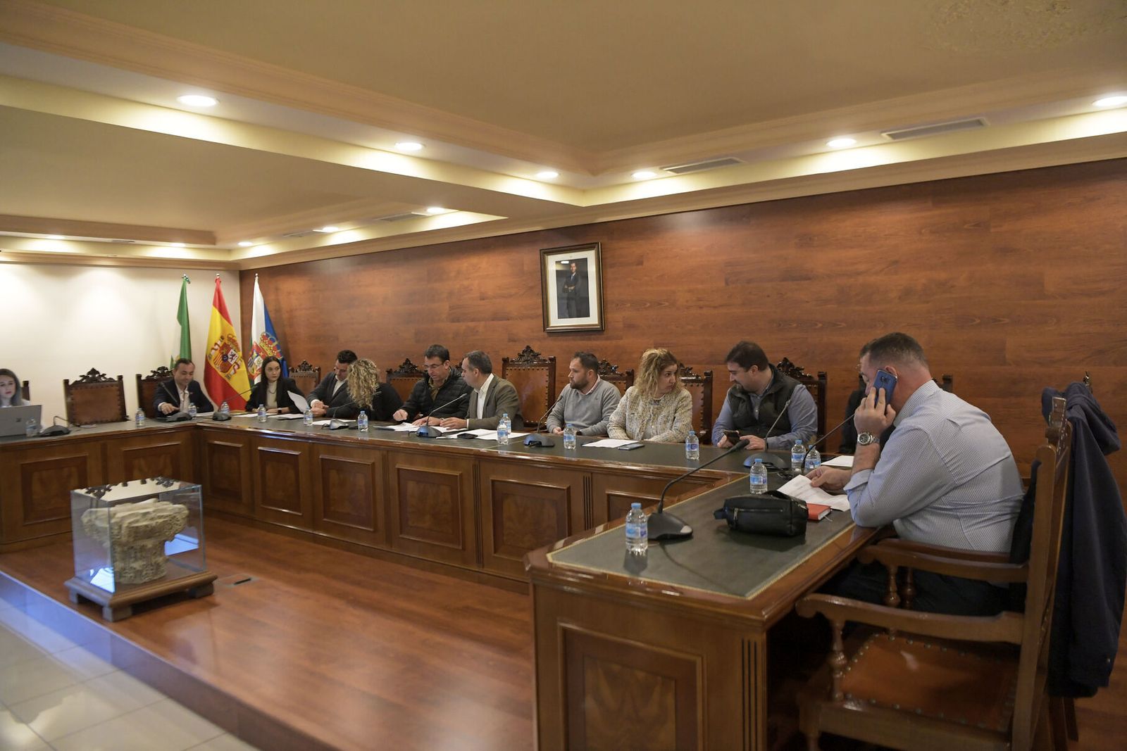 El Ayuntamiento de Alhendín celebra pleno extraordinario sobre la instalación de un campamento para migrantes  en el término municipal