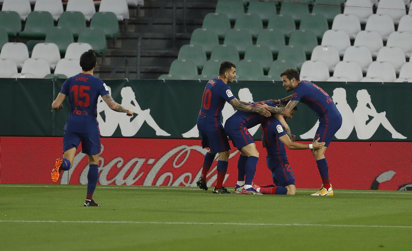 Las imágenes del Betis-Atlético de Madrid