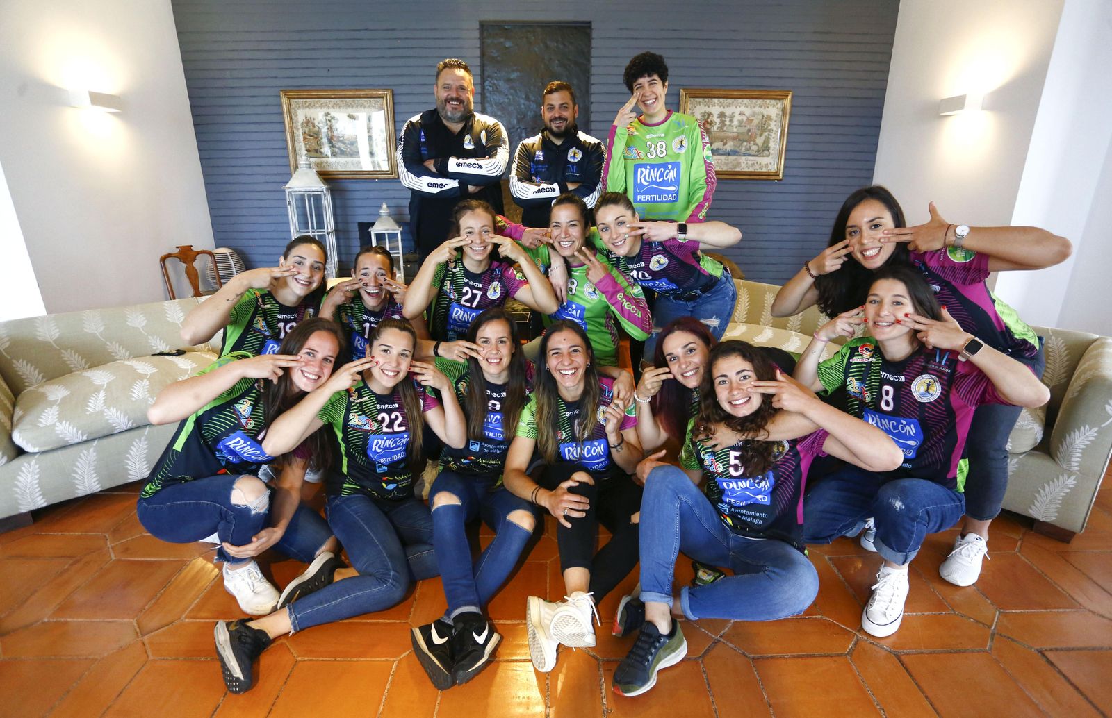 Las fotos de la presentación de la final de la EHF Cup del Rincón Fertilidad