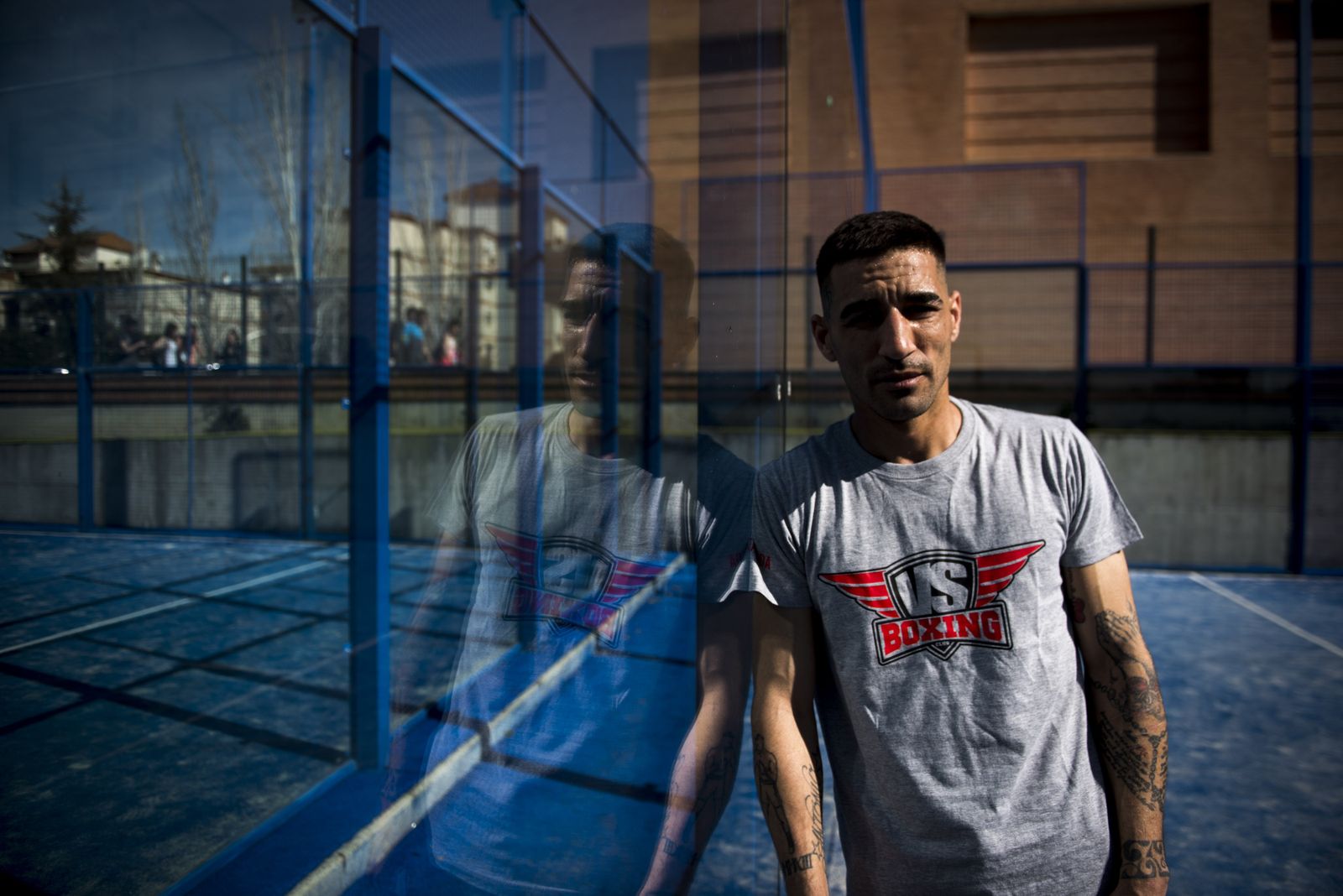 El boxeador granadino Felipe Castro