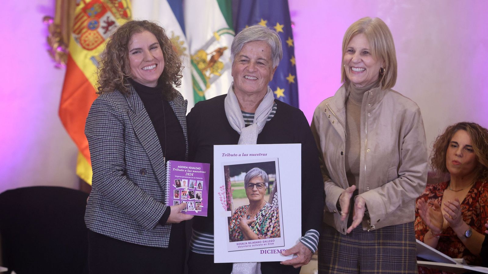 Presentación de la agenda 'Tributo a las Nuestras 2026' de Jerez