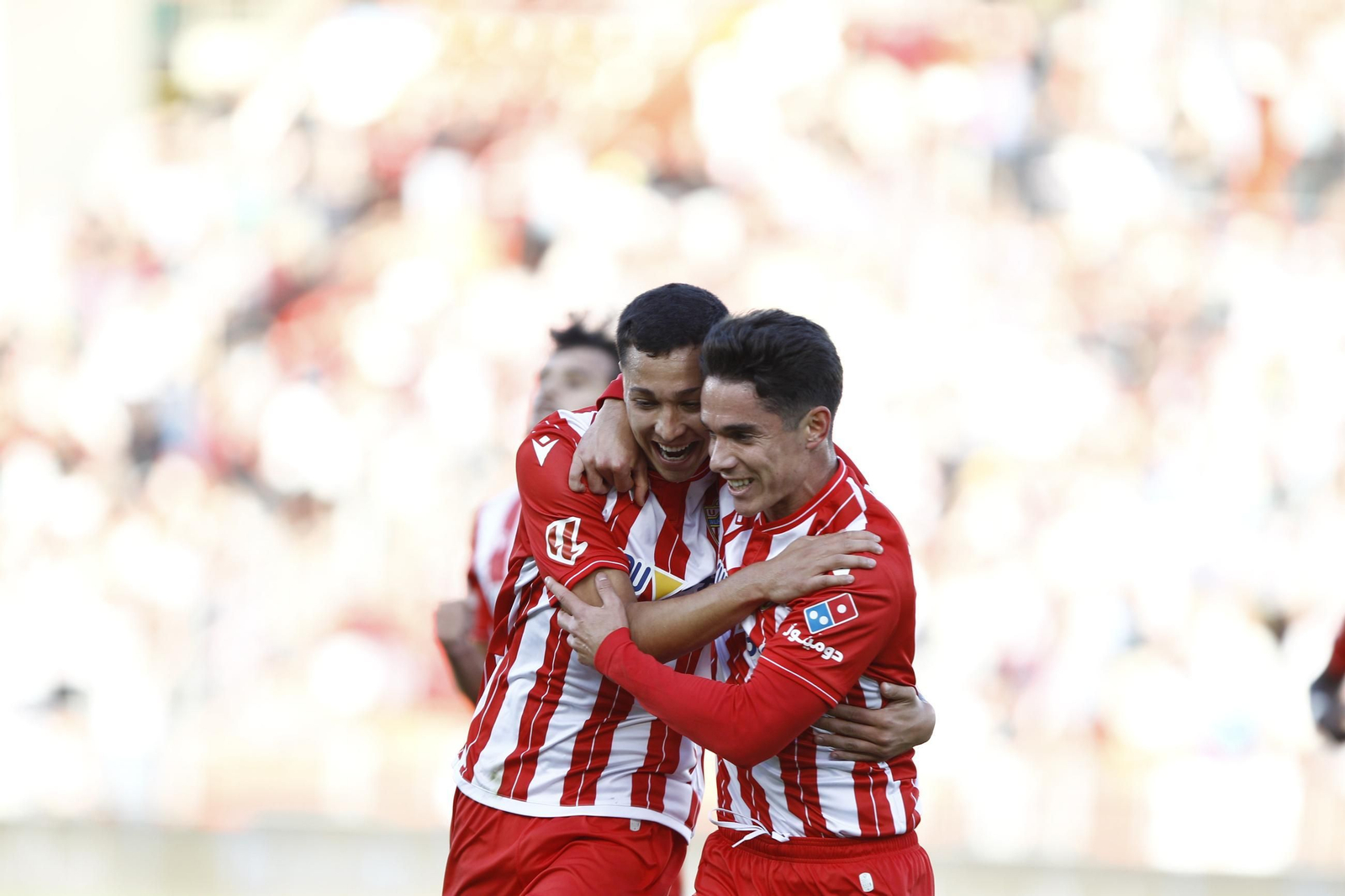 El partido U.D. Almería-Cádiz C.F. en imágenes