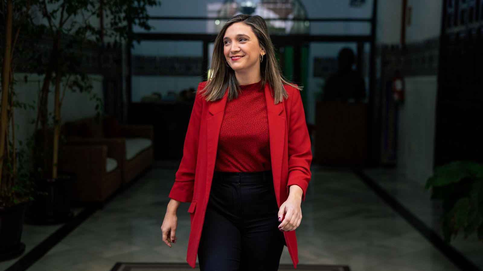 La portavoz parlamentaria del PSOE, María Márquez.