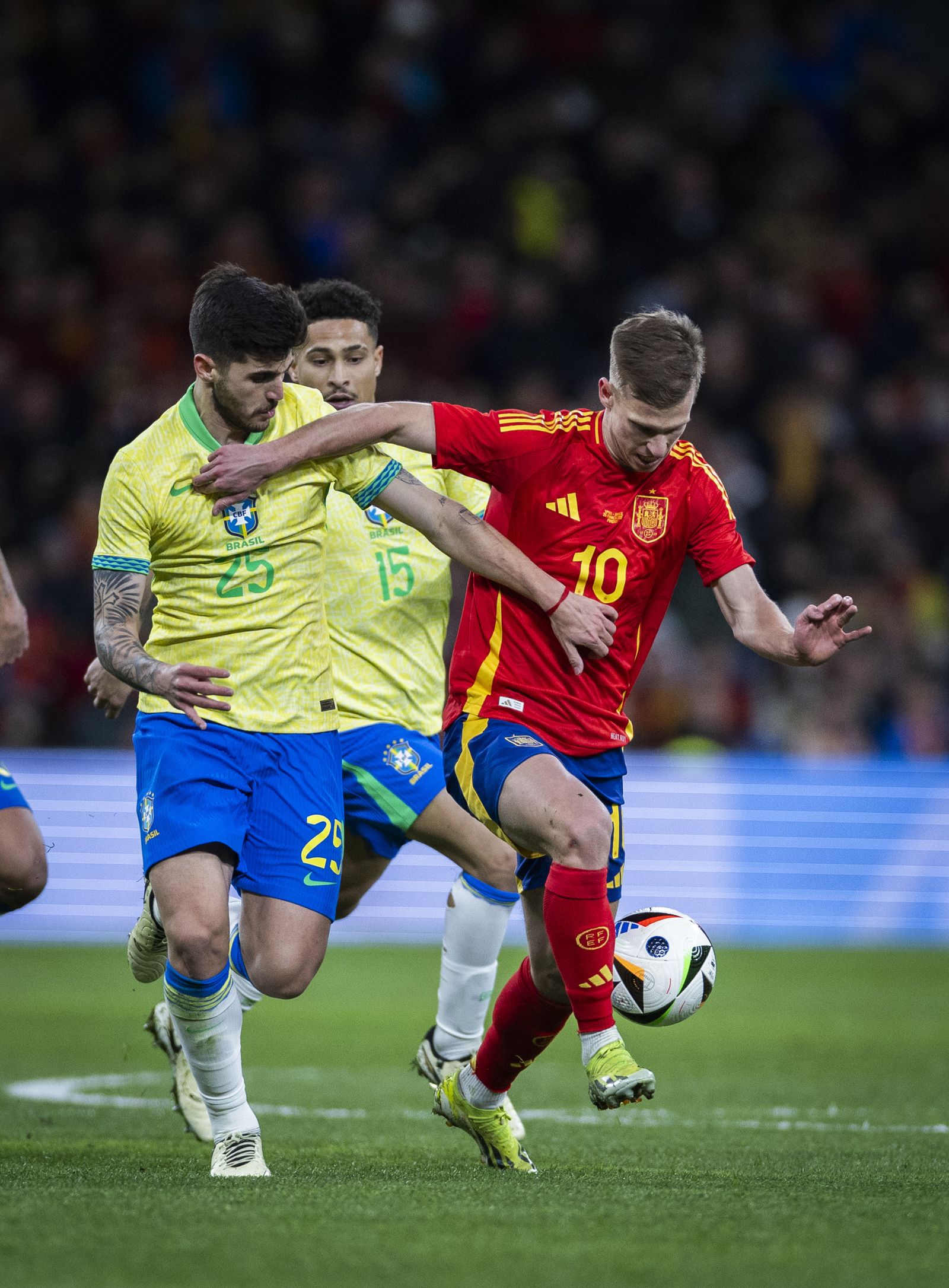 Las fotos del España - Brasil