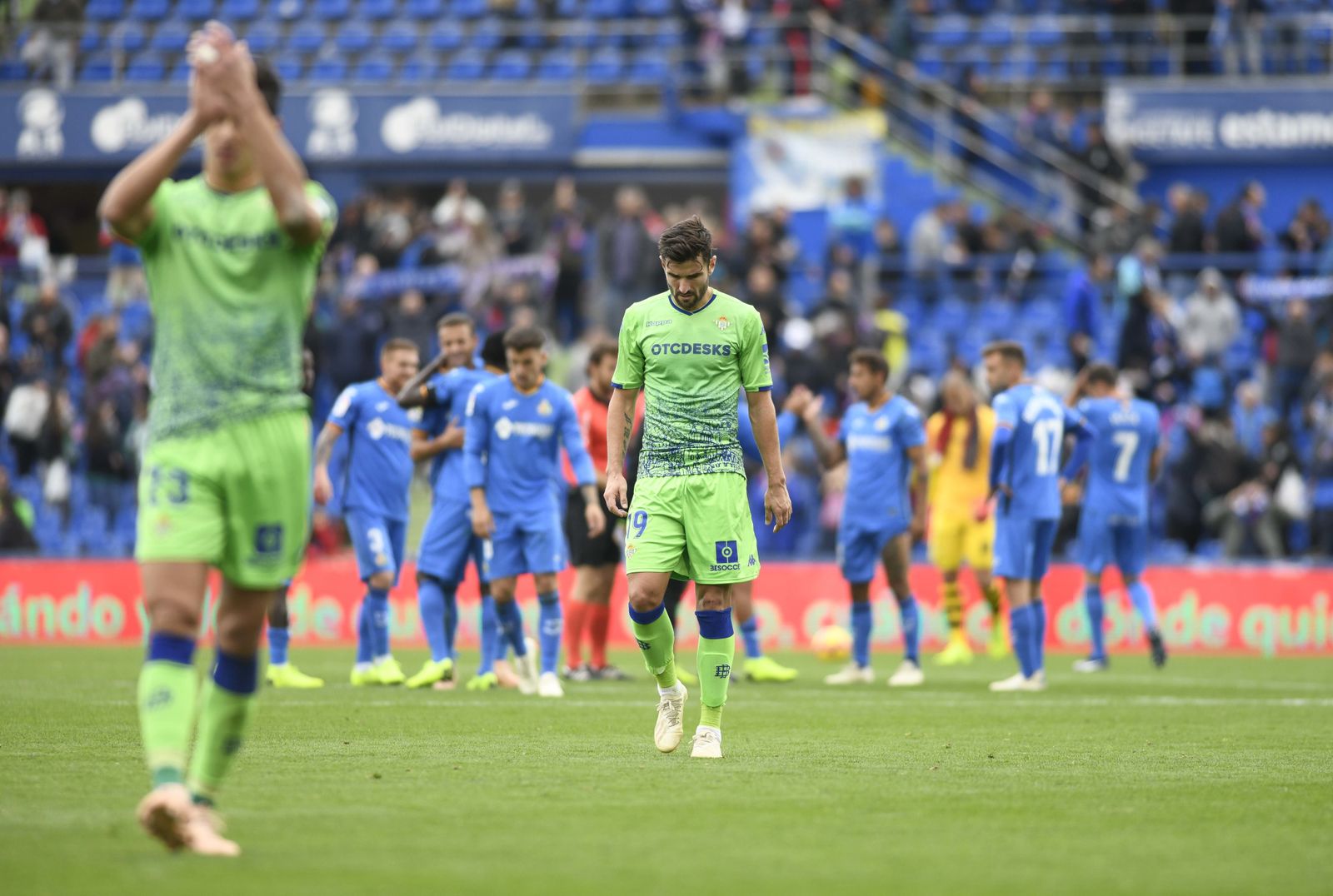 Las imágenes del Getafe-Betis.