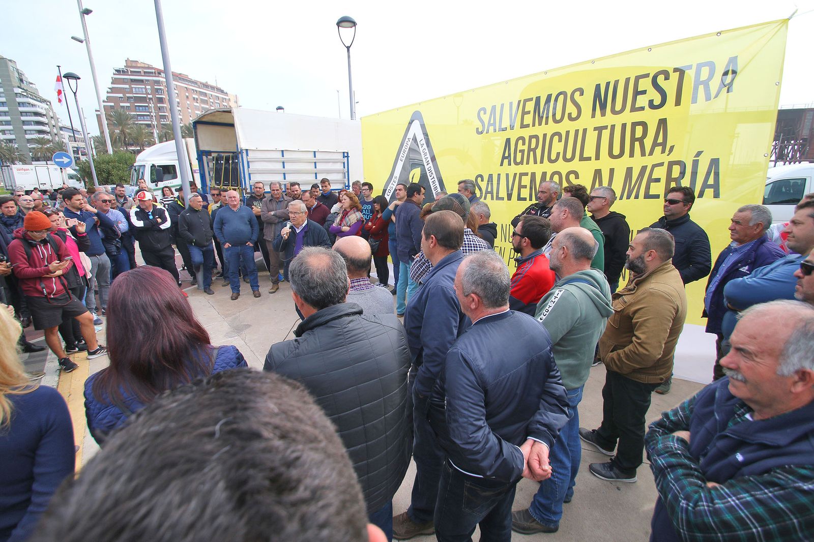 Fotogalería de la manifestación de agricultores