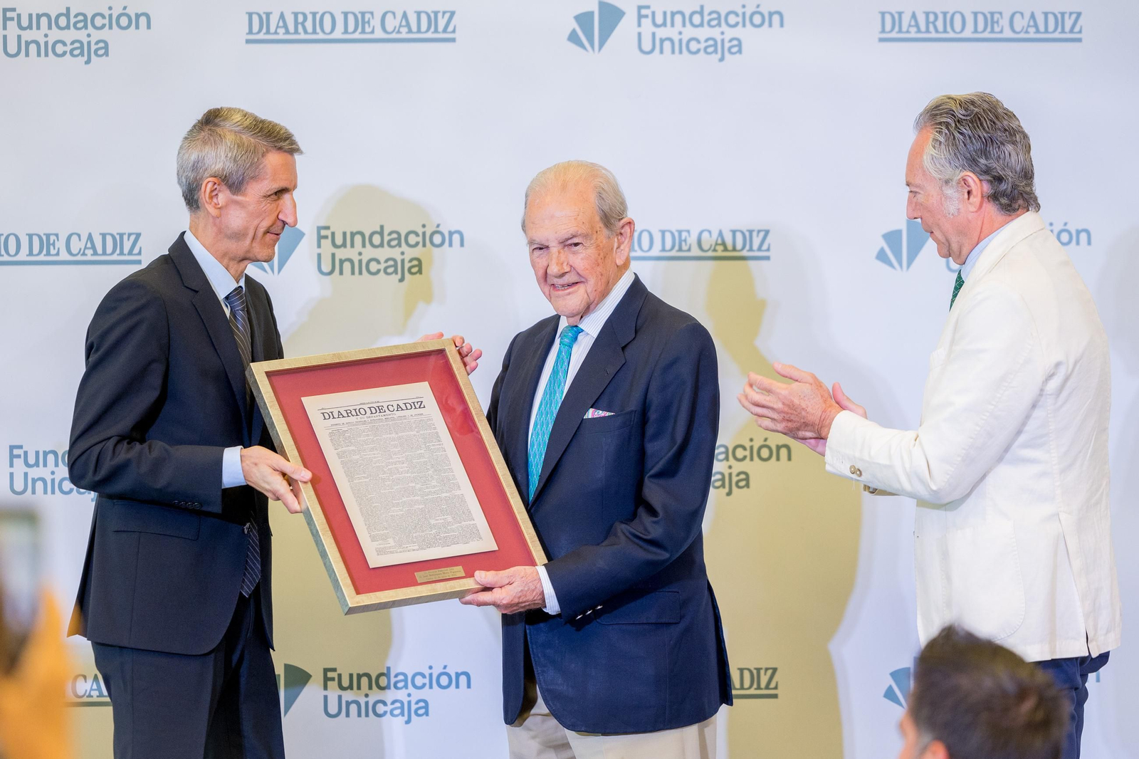 Las imágenes de la entrega del IX Premio Federico Joly a José Bohórquez Mora-Figueroa en Cádiz