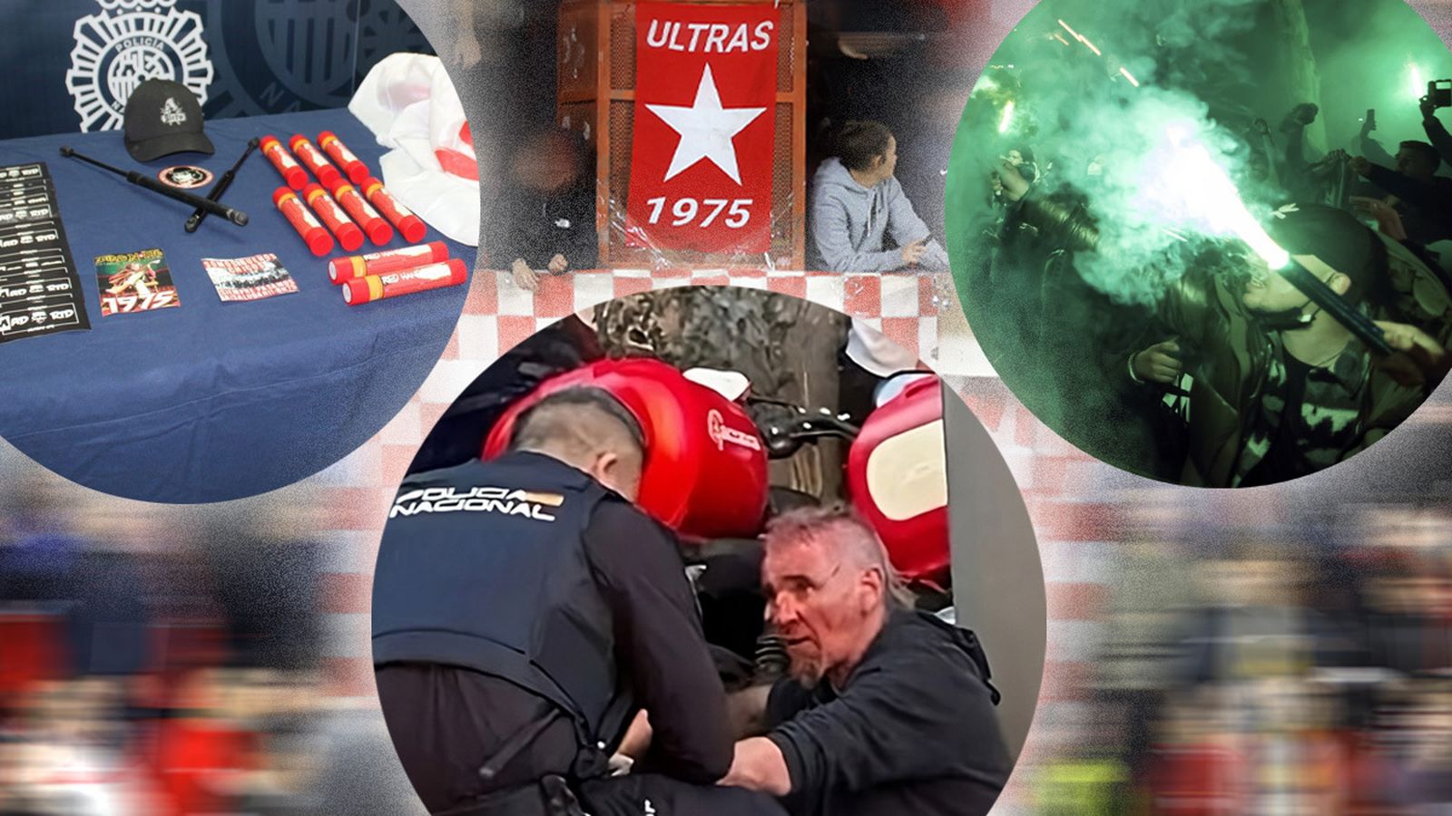 La Policía Nacional detuvo a más de 200 ultras del fútbol en Sevilla en los últimos seis años