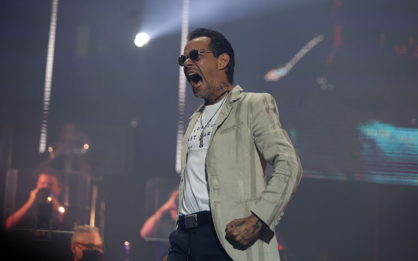 Las imágenes del concierto de Marc Anthony en Sevilla