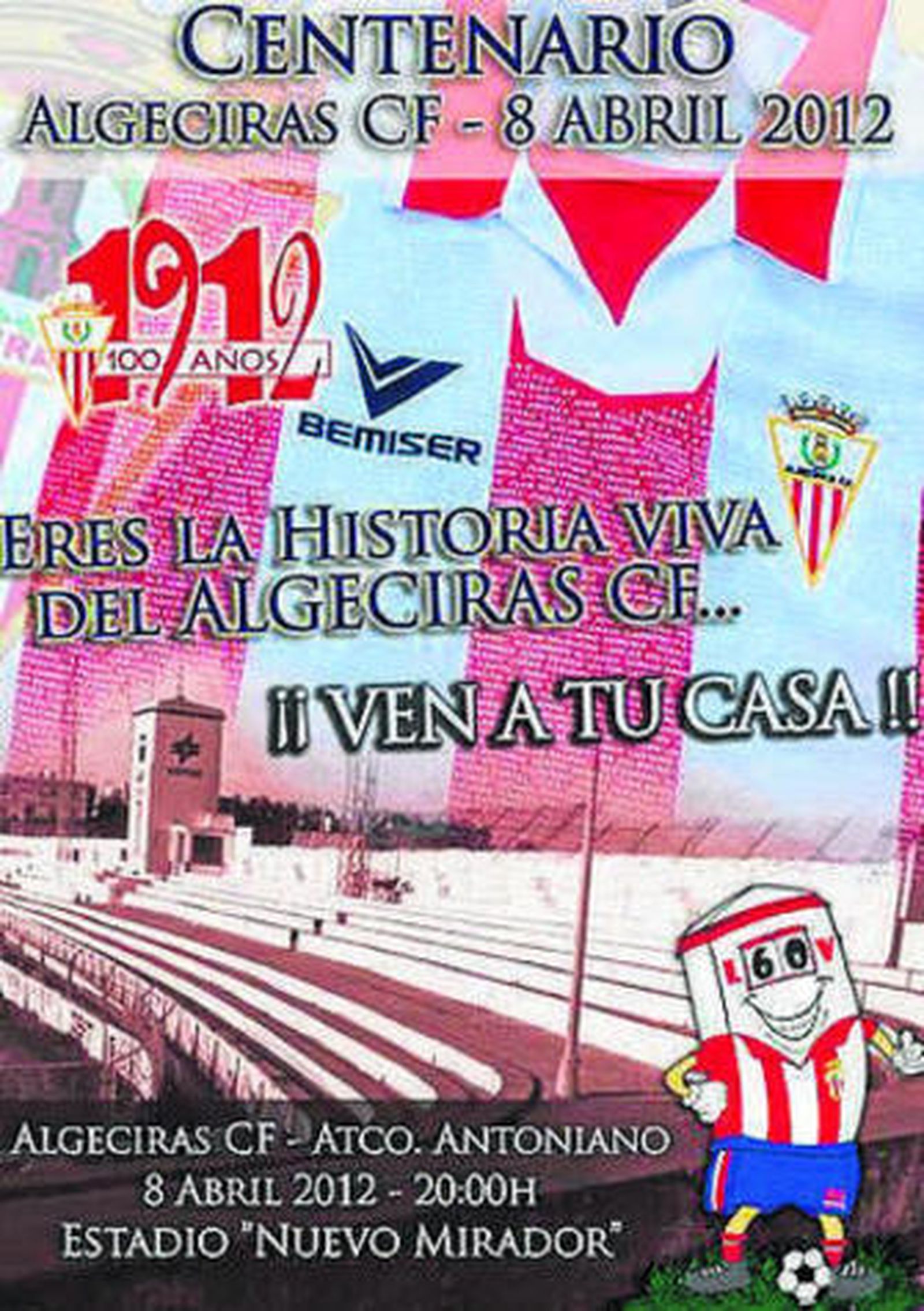 Cartel que invita a los jugadores.
