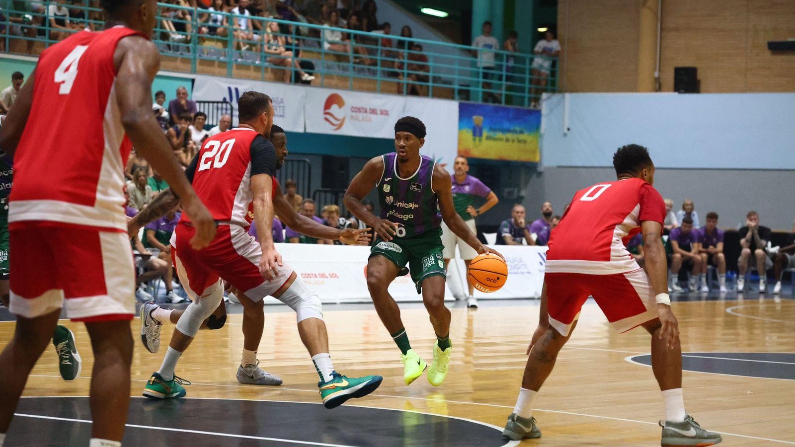 El Unicaja - Mónaco, en fotos