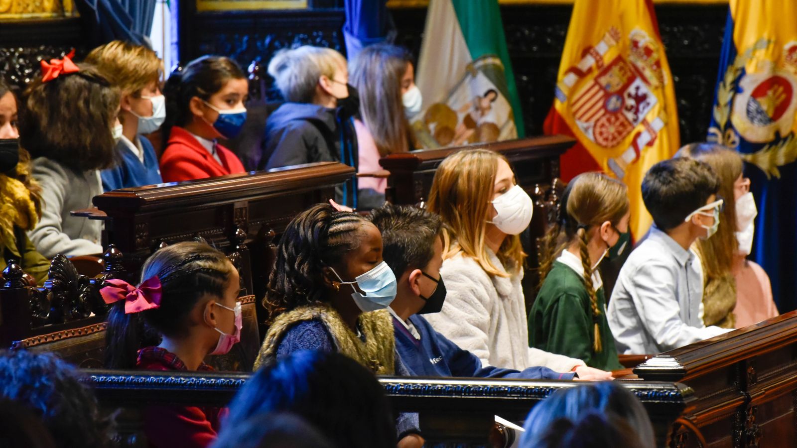 Las fotos del Pleno Infantil del Ayuntamiento de Algeciras