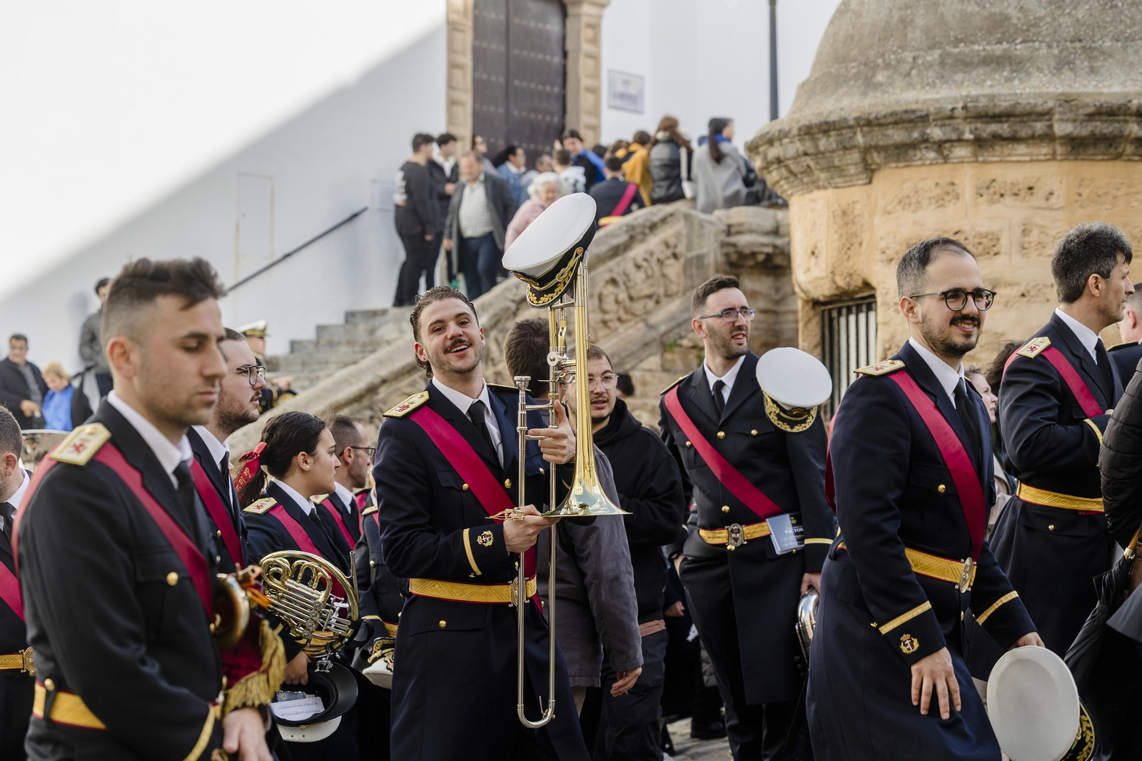 Las imágenes de la cofradía de Las Aguas este Miércoles Santo en la Semana Santa de Cádiz de 2024