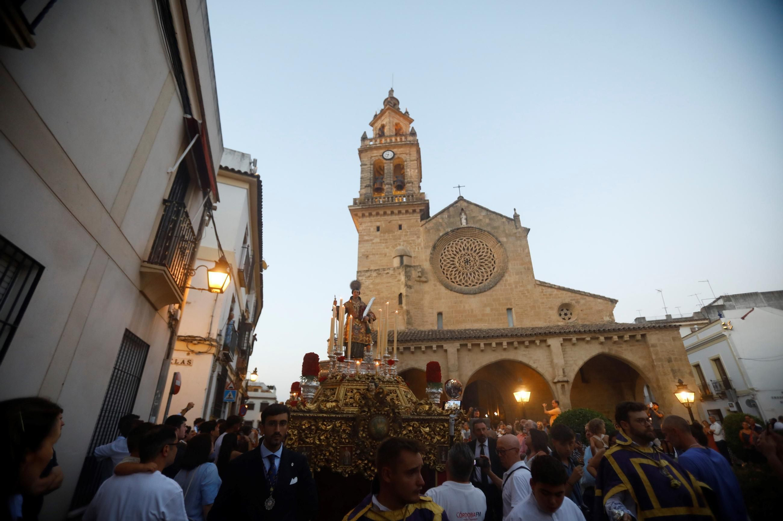 La procesión de San Lorenzo en Córdoba, en imágenes