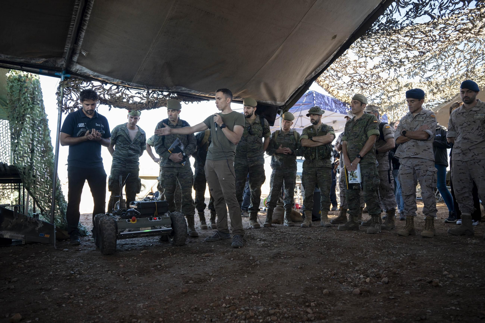 Las imágenes de la campaña de experimentación táctica 2025 en la base “Álvarez de Sotomayor”