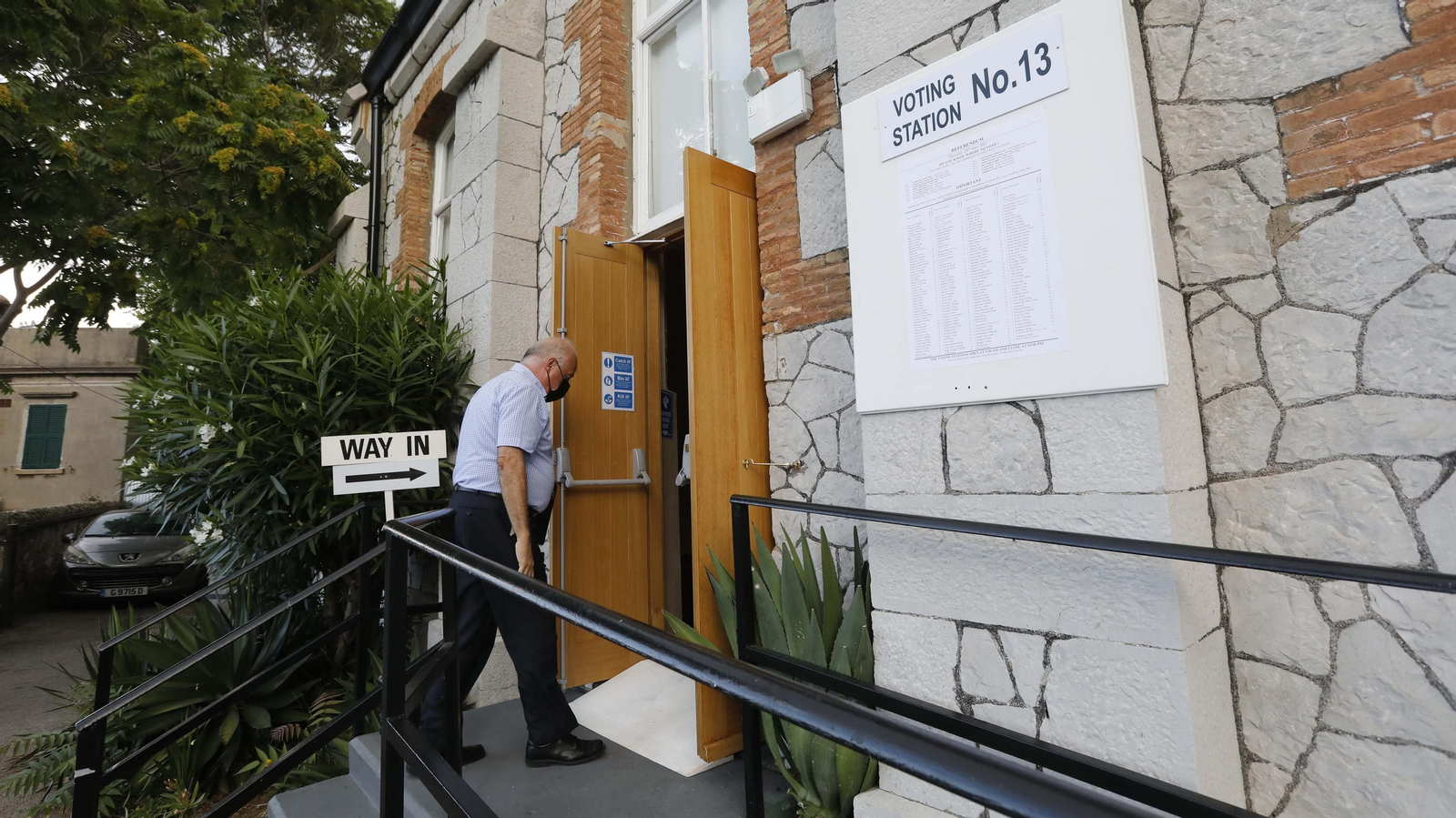Las fotos del referéndum en Gibraltar sobre la legalización del aborto