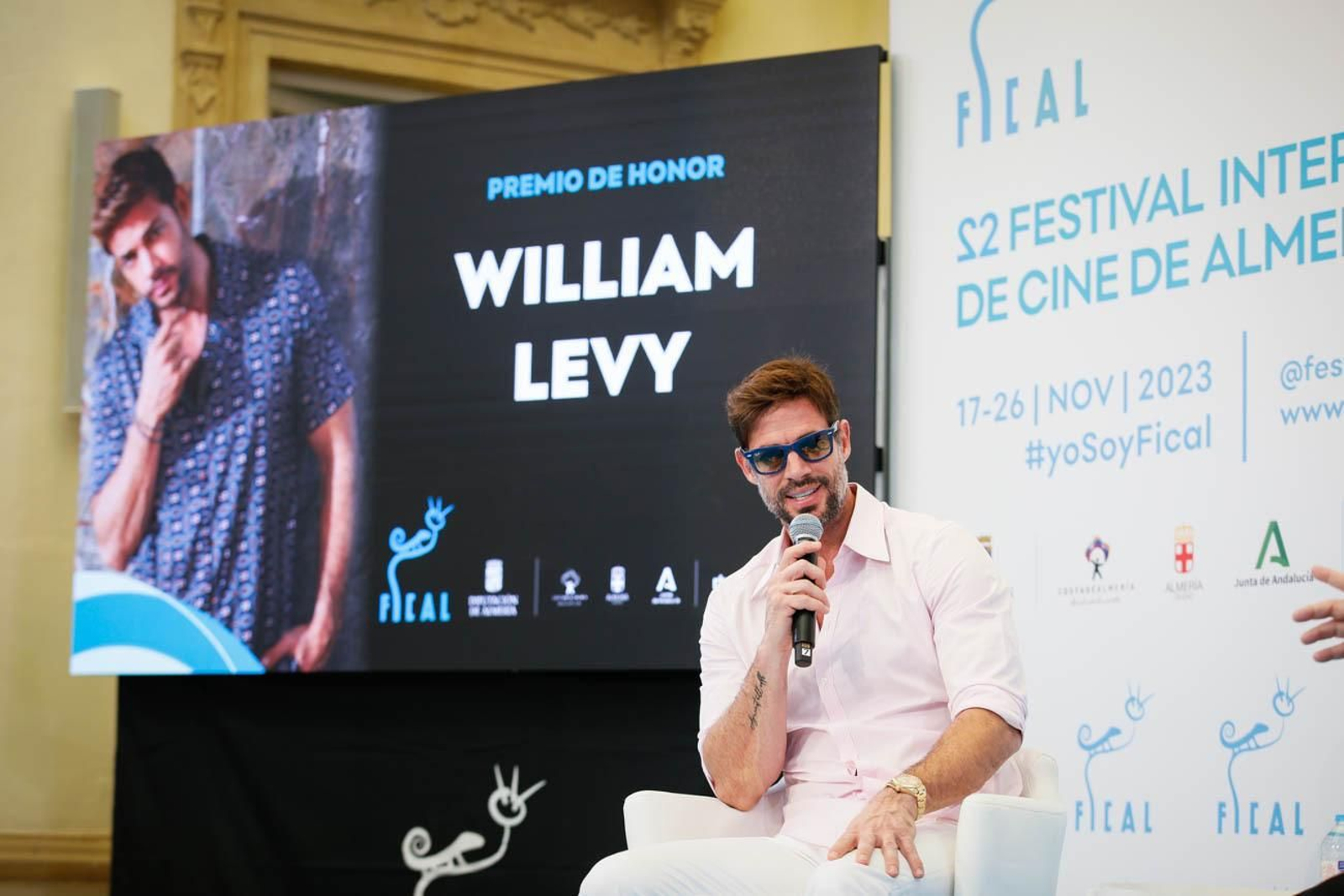 Imágenes de William Levy en FICAL