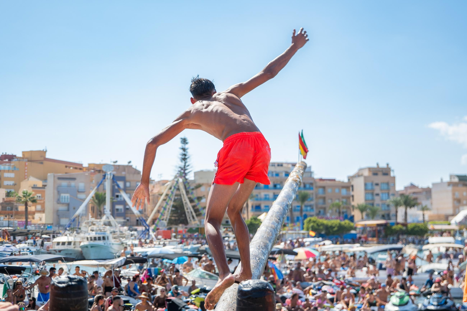 Las fiestas de El Puerto de Roquetas en honor a la Virgen del Carmen y Santa Ana, en imágenes
