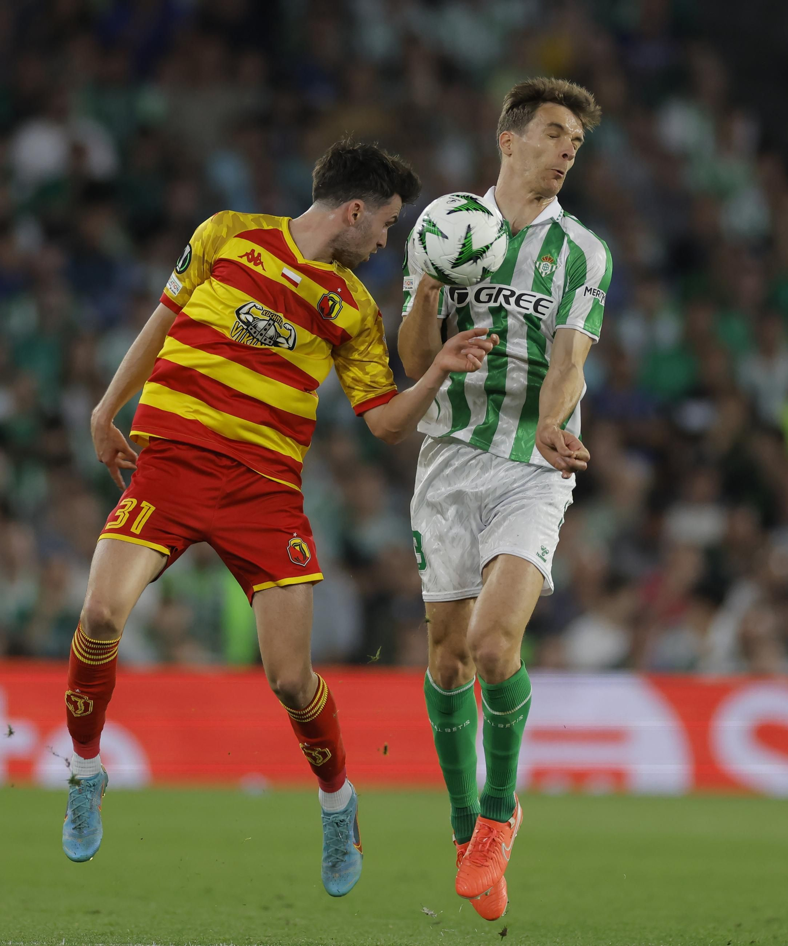 Las fotos del Betis - Jagiellonia