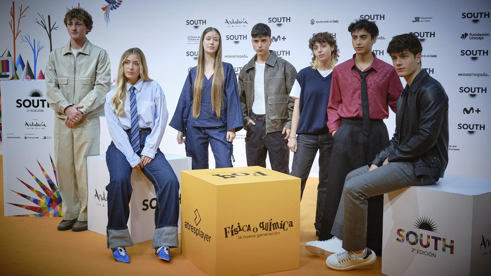 Las imágenes del photocall del martes 29 del 'South Series Festival Cádiz' con Oscar Casas y Javier Gutierrez entre otros