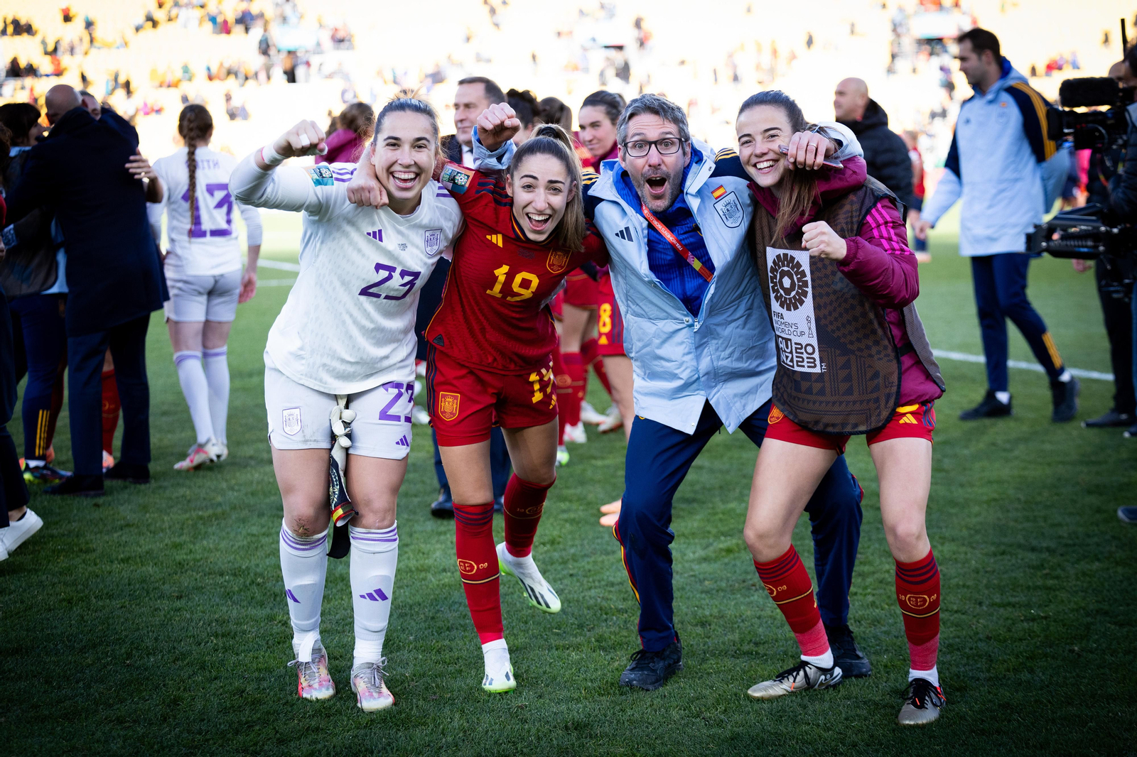 Las fotos de la histórica clasificación de España para semifinales en el Mundial femenino