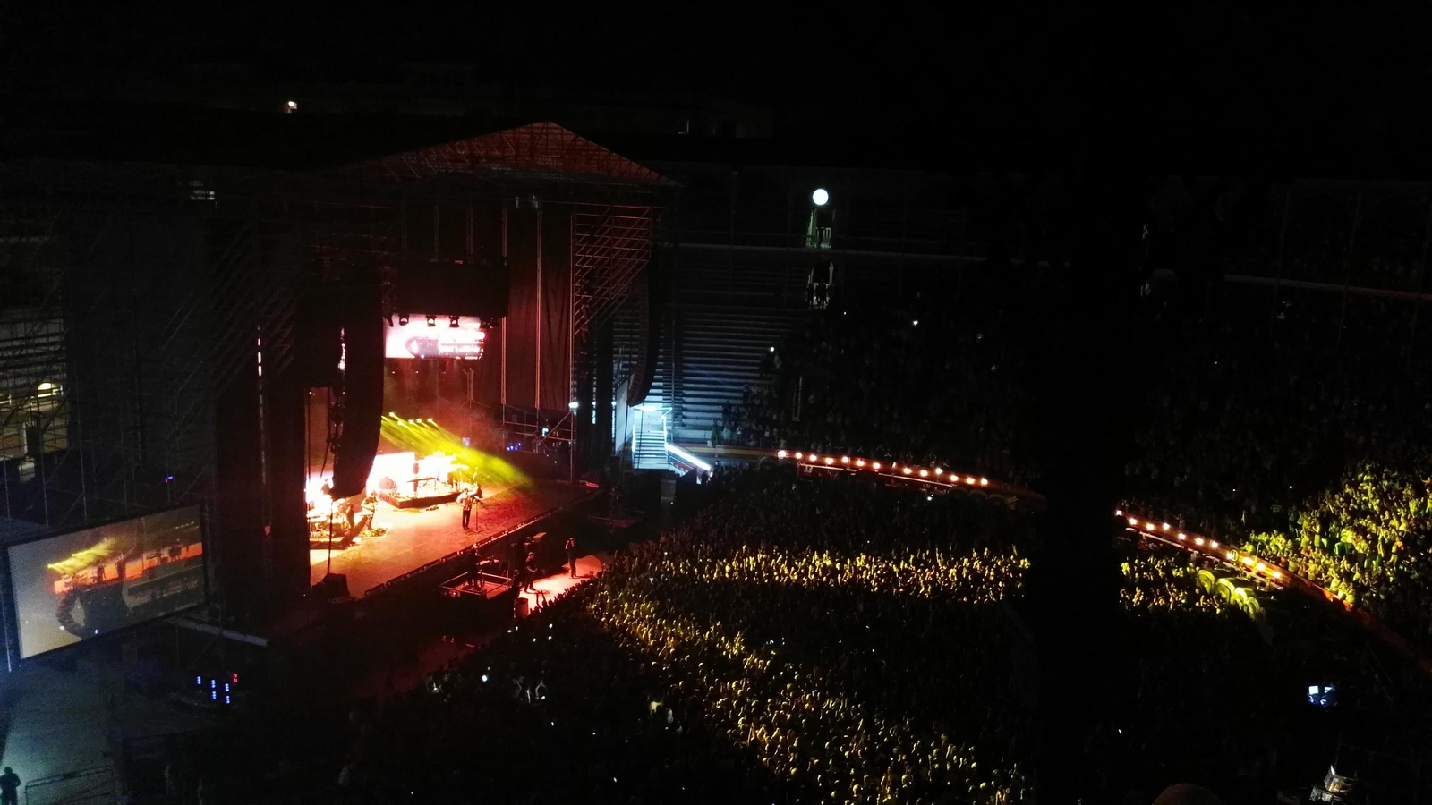 Las imágenes del concierto de Ricky Martin