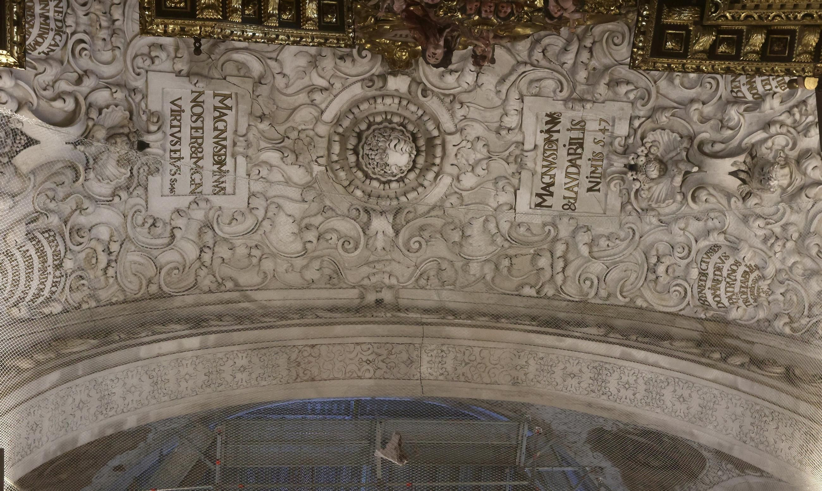 Obras en la Iglesia de La Caridad