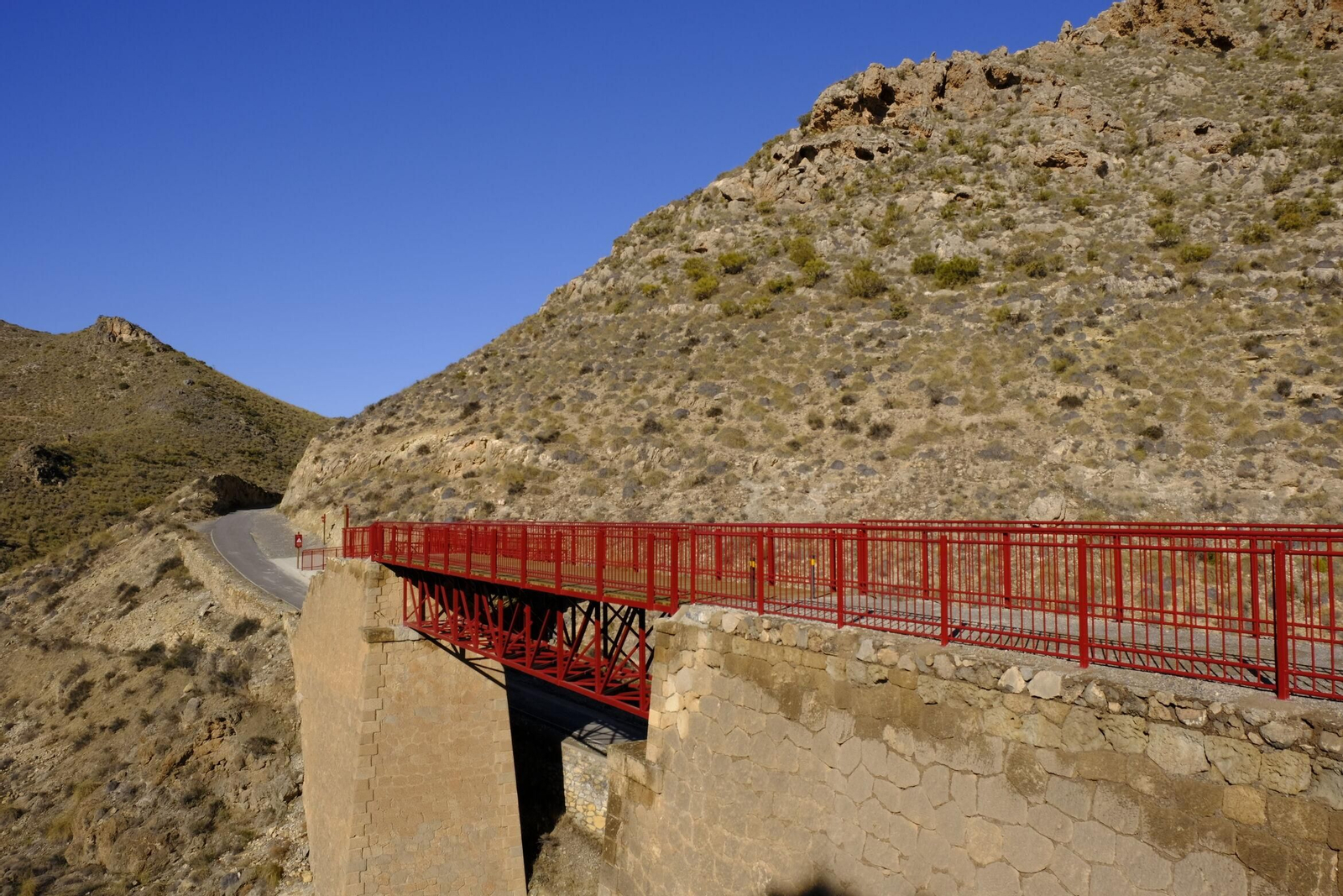 La vía verde que une Lucainena de las Torres y Níjar tendrá continuidad hasta Agua Amarga