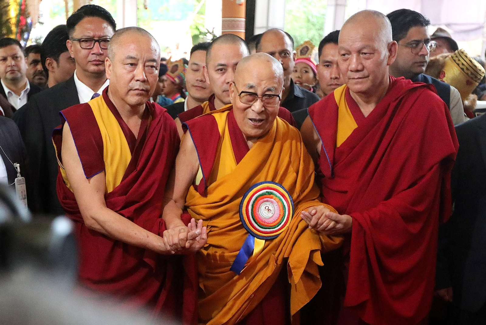 Las imágenes del 90º cumpleaños del dalái lama