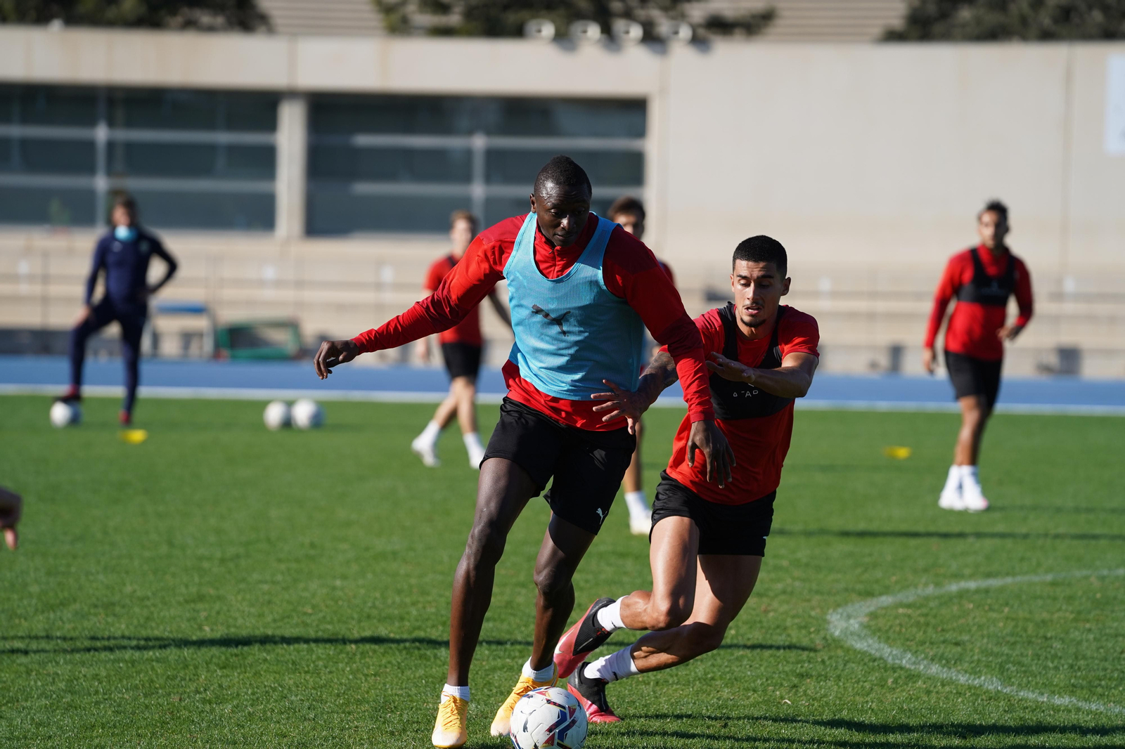 Fotogalería del entrenamiento del Almería, miércoles 11