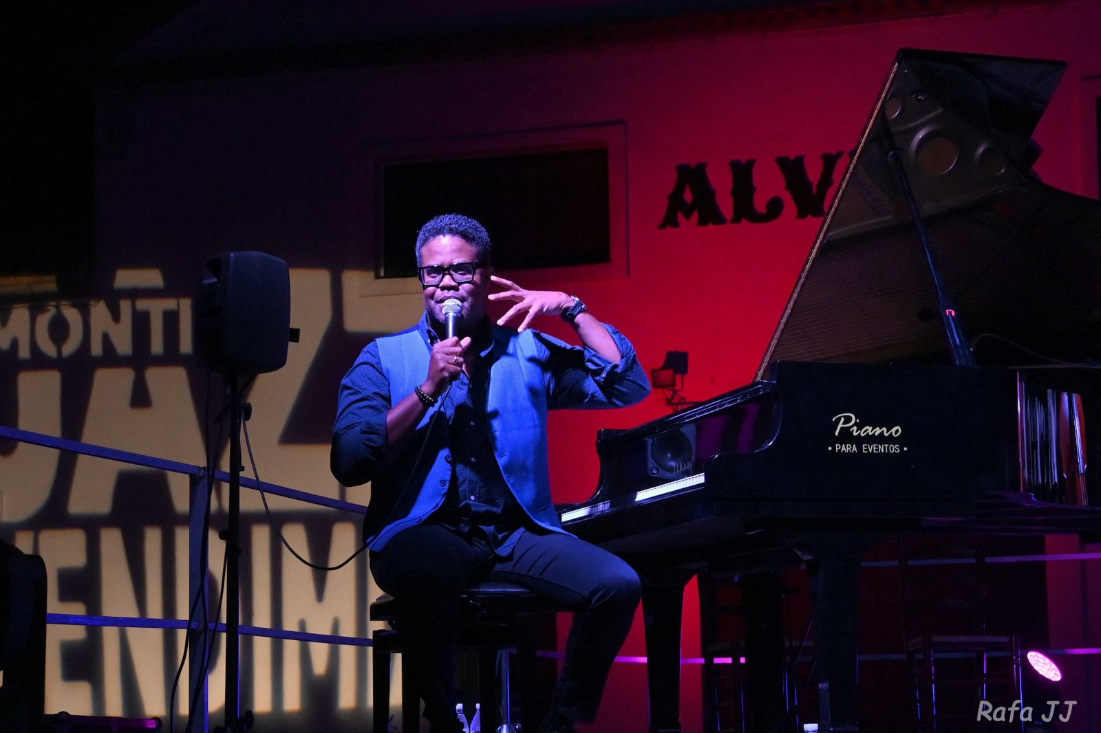 Iván 'Melón' Lewi en el Montijazz.