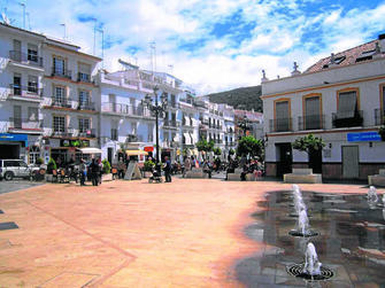 La Plaza de la Constitución de Torrox.