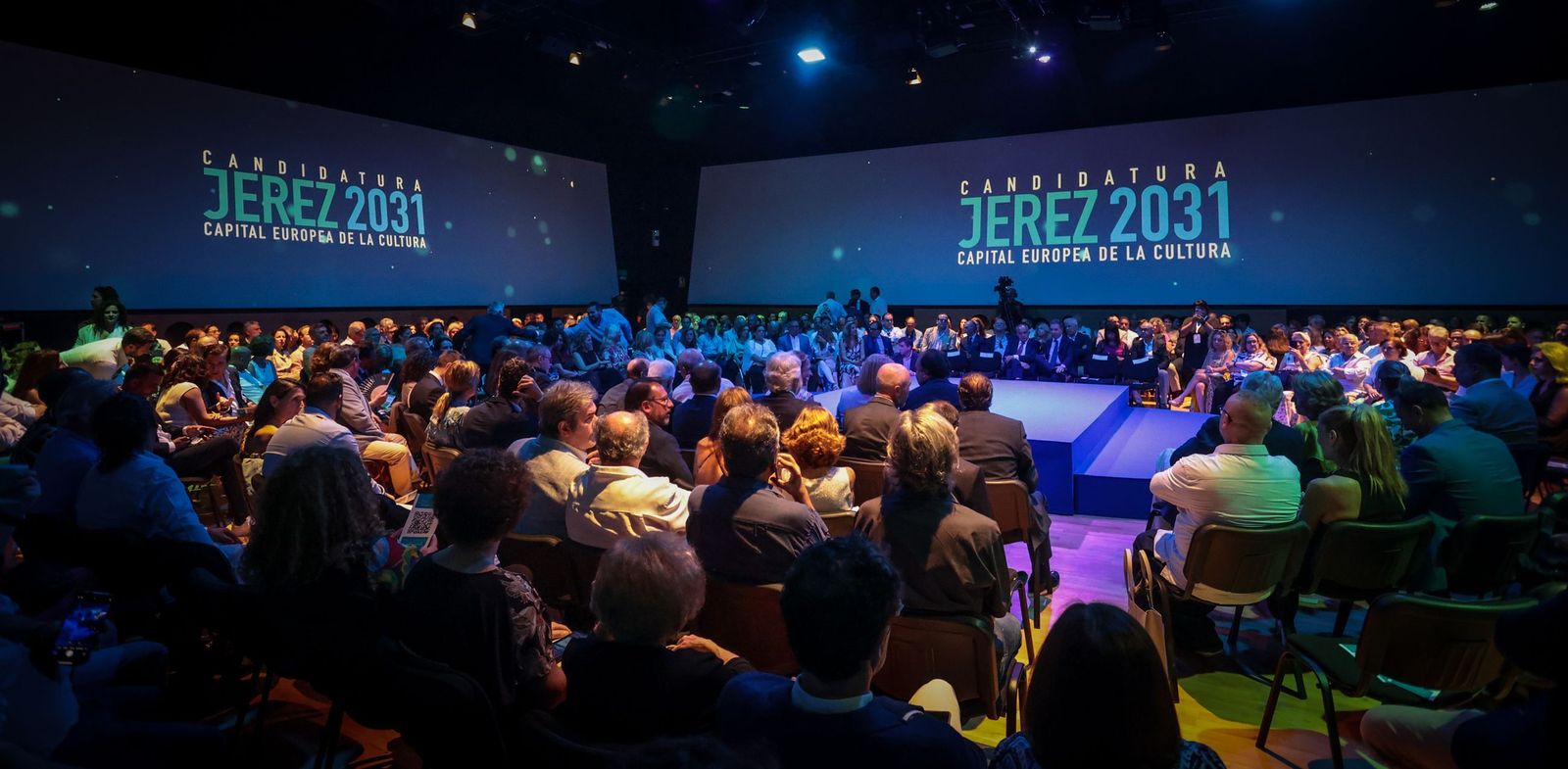 Multitudinaria presentación de la candidatura de Jerez a capital europea de la cultura para 2031
