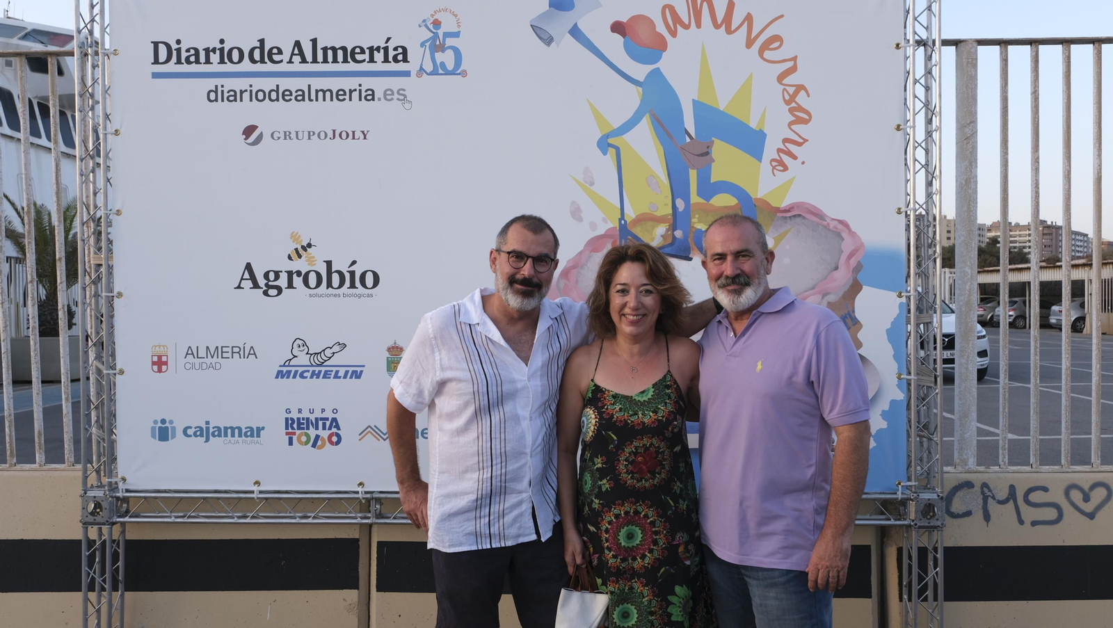 Imágenes de los asistentes a la Gala 15 Aniversario Diario de Almería