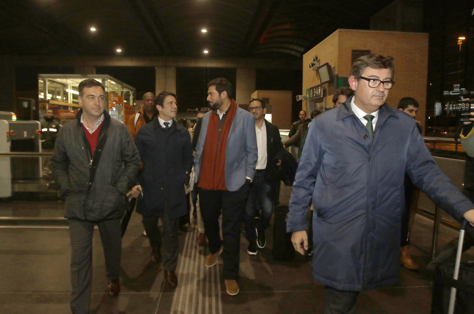 Las fotos de la llegada de los dueños del Córdoba CF a la ciudad