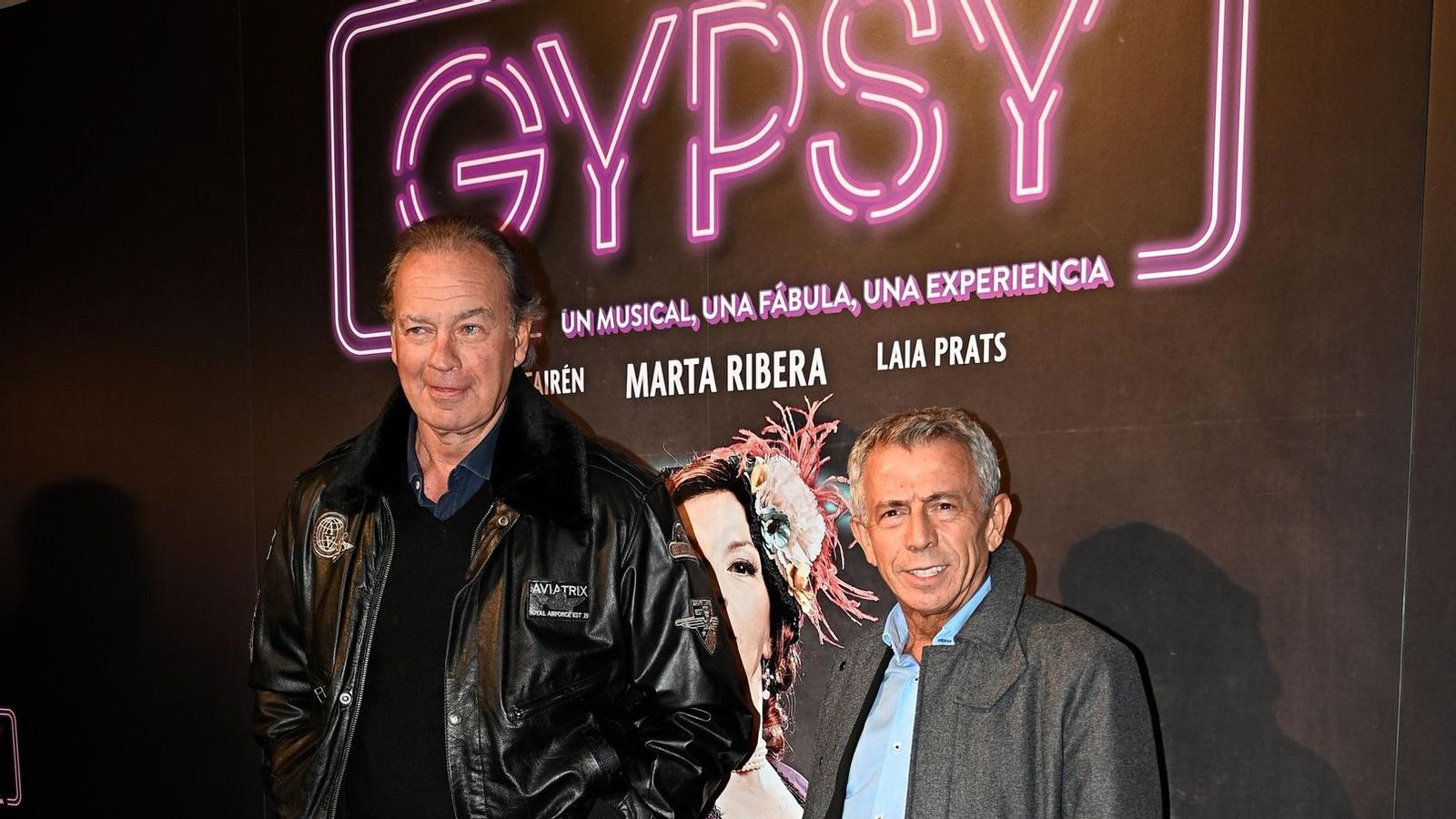 López, con Bertín Osborne, semanas atrás, en el estreno del musical de Antonio Banderas Gypsy López, con Bertín Osborne, semanas atrás, en el estreno del musical de Antonio Banderas Gypsy