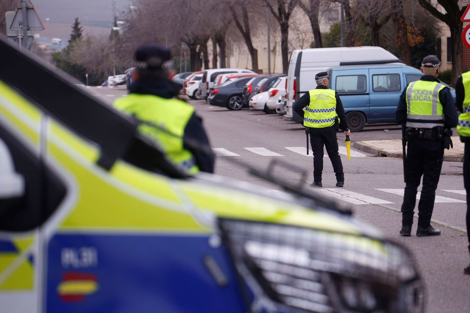 Actuación del Grupo Rayo en el Distrito Sur.