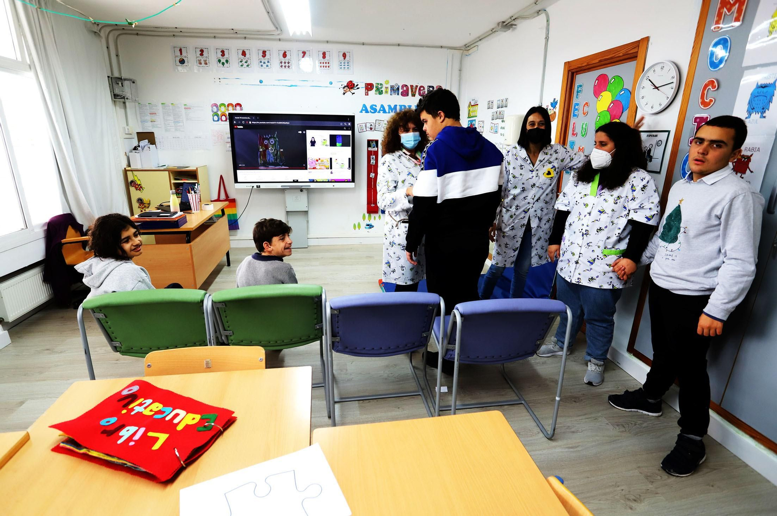 Un día en el Centro de Educación Especial Sagrada Familia